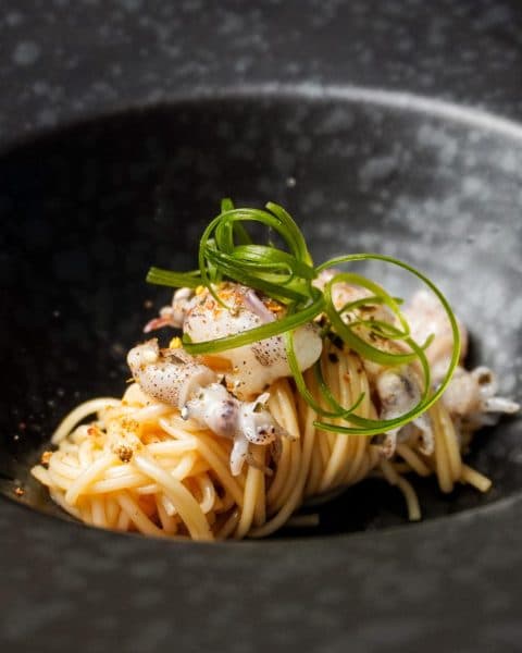 A la carte pasta course at Carbon